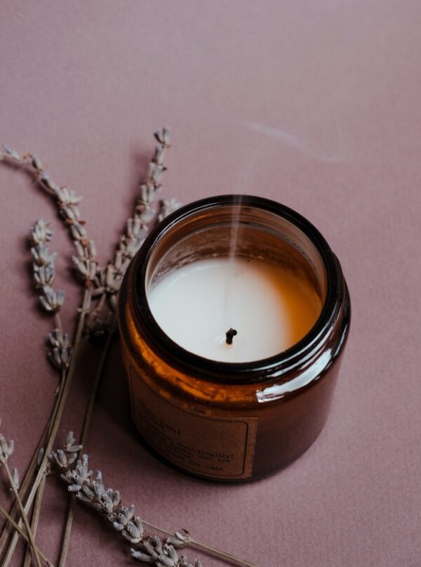 Lavender Scented Soy Wax Candle | Jar Candle