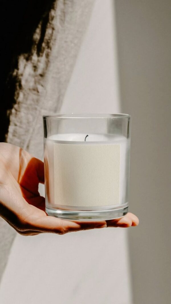 Vanilla Scented Soy Wax andle | Jar Candle